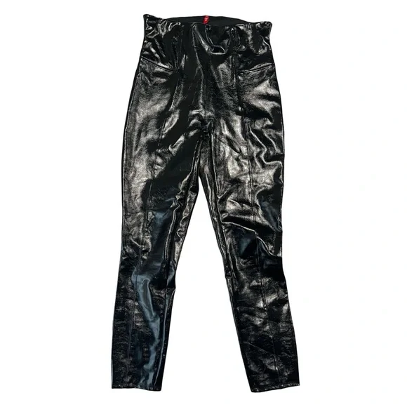 SPANXshape Faux Leather Patent Leggings - Picture 6 of 12